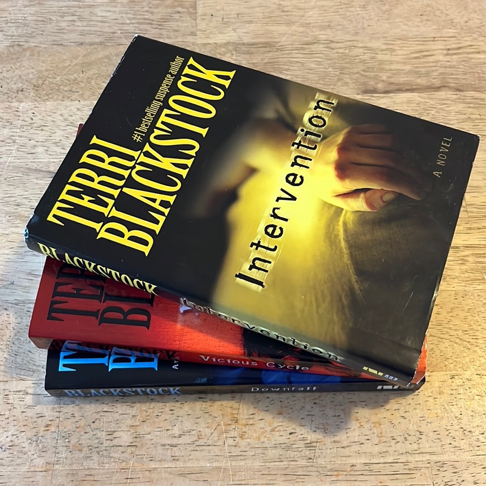 Christian Fiction Terri Blackstock Intervention Series Bundle of Three B…